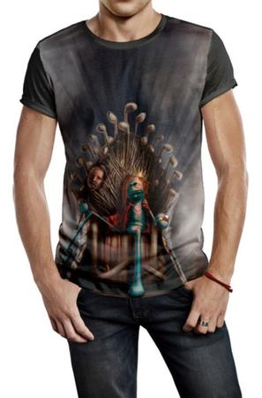Imagem de Camiseta Masculina Game Of Thrones Rick And Morty Ref:647