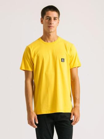 Imagem de Camiseta masculina Hang Loose Label Amarelo, Ref: HLTS010476