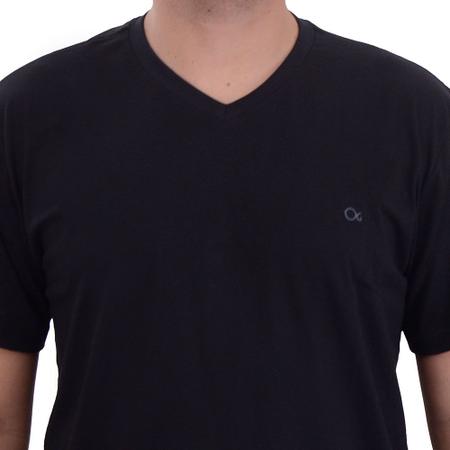 Imagem de Camiseta Masculina Ogochi Essencial Slim Preta - 0060