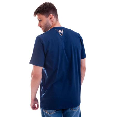 Imagem de Camiseta Masculina Ox Horns Azul Marinho