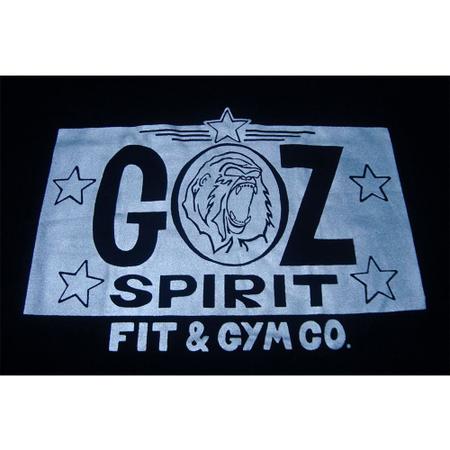 Imagem de Camiseta masculina preta musculação Goz Spirit model Five Star