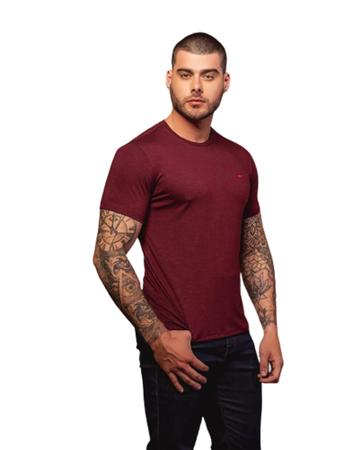 Imagem de Camiseta Masculina Sallo Gola 0 Básica Premium 10101158 Original