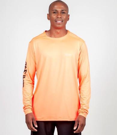 Imagem de Camiseta masculina Shark beach Tennis Uv Laranja