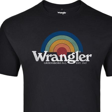 Imagem de Camiseta Masculina Wrangler Básica Manga Curta 100% Algodão