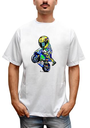 Camiseta Desenho Moto Motocicleta Masculina