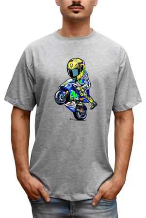 Camiseta Desenho Moto Motocicleta Masculina