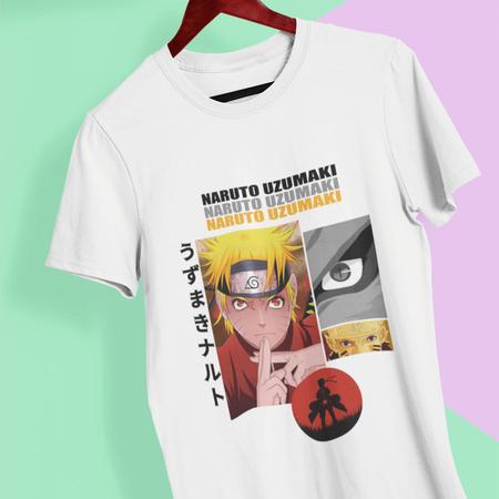 Camiseta MC Naruto Sorrindo - AMORE PRESENTES - Camiseta Feminina -  Magazine Luiza