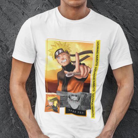 Camiseta MC Naruto Sorrindo - AMORE PRESENTES - Camiseta Feminina -  Magazine Luiza