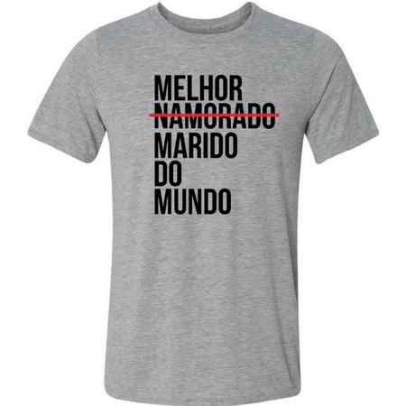 Imagem de Camiseta melhor namorado do mundo tshirt amor blusa