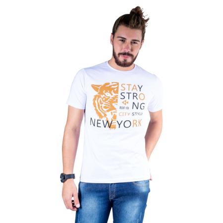 Imagem de Camiseta Mister Fish Estampado Stay Strong Ney York City