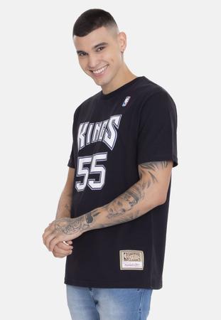 Camiseta Mitchell Ness Name And Number Jason Williams Sacramento