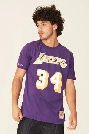 Imagem de Camiseta Mitchell & Ness NBA Los Angeles Lakers O'neal 34