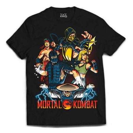 Imagem de Camiseta Mortal Kombat Gamer Geek Nerd