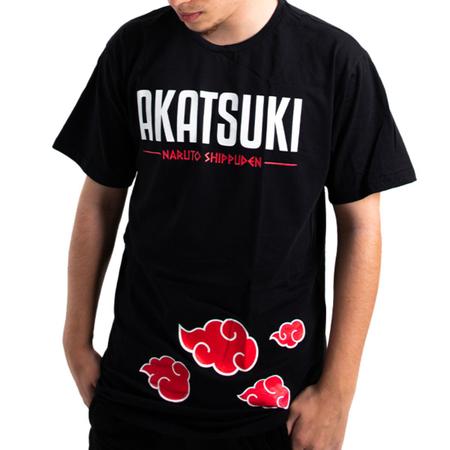 Camiseta Naruto Akatsuki Nuvens Preto Algodão - Clube Comix - Outros Moda e  Acessórios - Magazine Luiza