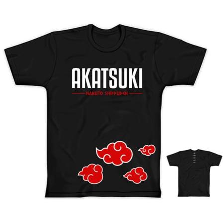 Camisa Naruto - Símbolo AKATSUKI