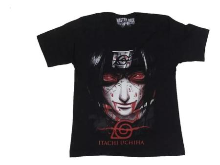 Imagem de Camiseta Naruto Itachi Uchiha Akatsuki Blusa Adulto Unissex Anime Mr1245 BM