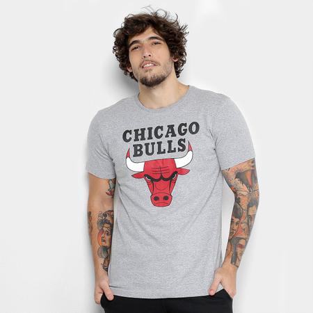 Imagem de Camiseta NBA Chicago Bulls Big Logo Masculina