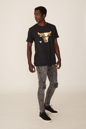 Imagem de Camiseta NBA Especial Chicago Bulls Casual Preta