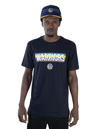 Camiseta nba golden state warriors color stripe division azul marinho marinho new era Camisa e Camiseta Esportiva Magazine Luiza