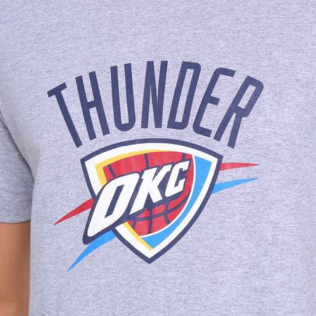 Camiseta NBA Oklahoma City Thunder New Era Logo Masculina