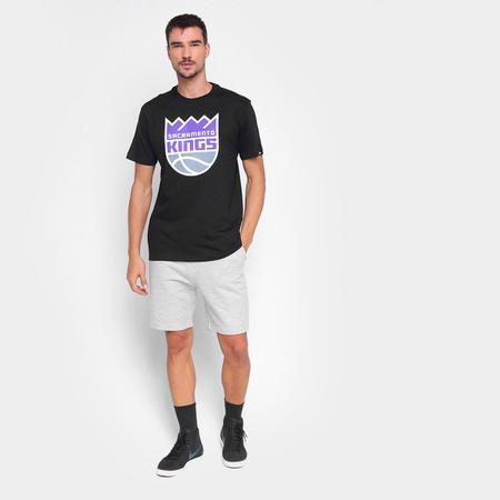 Camiseta NBA Sacramento Kings New Era Logo Masculina