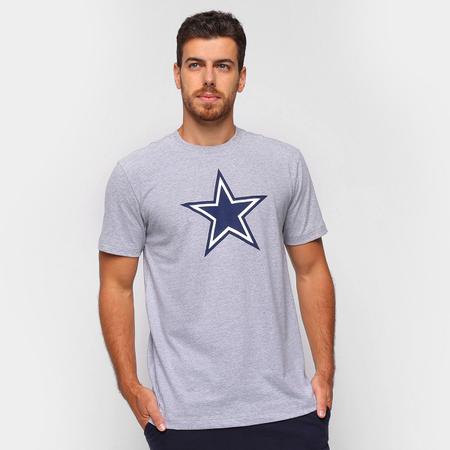 Camiseta NFL Dallas Cowboys New Basic Masculina New Era Camisa
