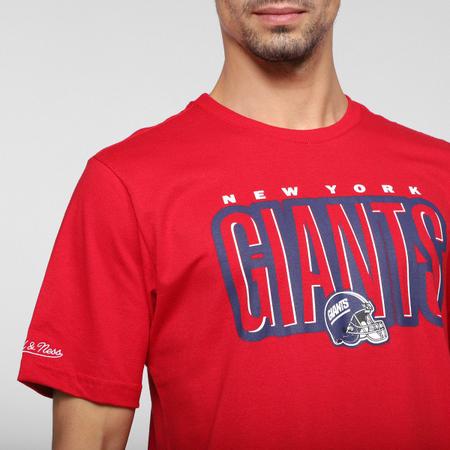 Imagem de Camiseta NFL New York Giants Mitchell & Ness Masculina