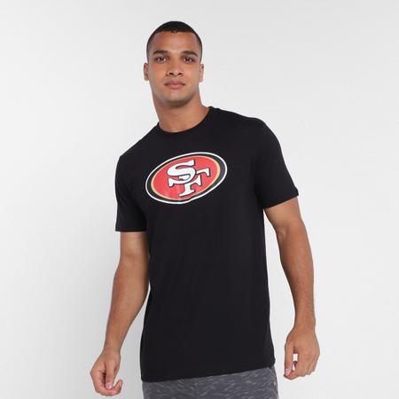 Camiseta New Era NFL Futebol Americano Basica Cinza