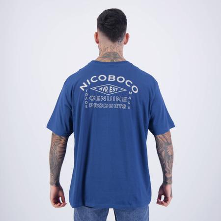 Imagem de Camiseta Nicoboco Plus Dobrev Marinho