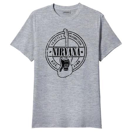 Imagem de Camiseta Nirvana Kurt Cobain Coleção Rock 3