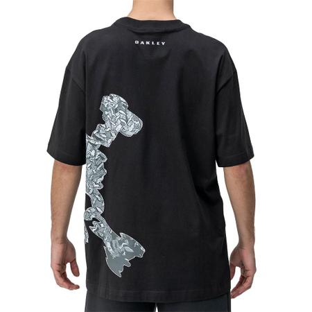 Camiseta Oakley Back to Skull Big Graphic Tee - Preto