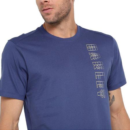 Imagem de Camiseta Oakley Collegiate Graphic Masculina Azul Marinho