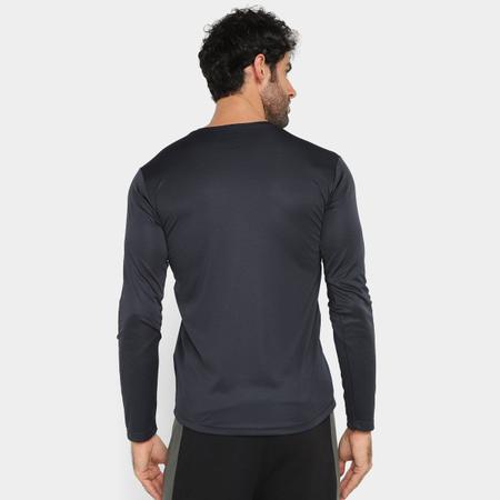 Camiseta Oakley Daily Sport LS III Manga Longa Marinho Azul