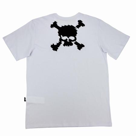 Camiseta Oakley Heritage Skull White os melhores preços