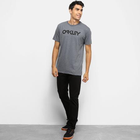 Camiseta Oakley Mark II SS Masculina - Cinza