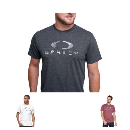 Camiseta Oakley Silk Logo Graphic Tee White - Masculina