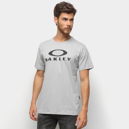 Camiseta Oakley O-Bark SS Masculina - Branco Branco