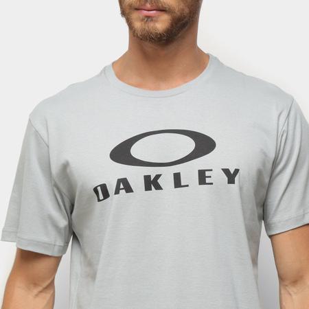 Camiseta Oakley O-Bark SS Masculina - Preto Preto