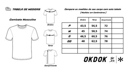 Imagem de Camiseta Okdok 1240211 - Branco