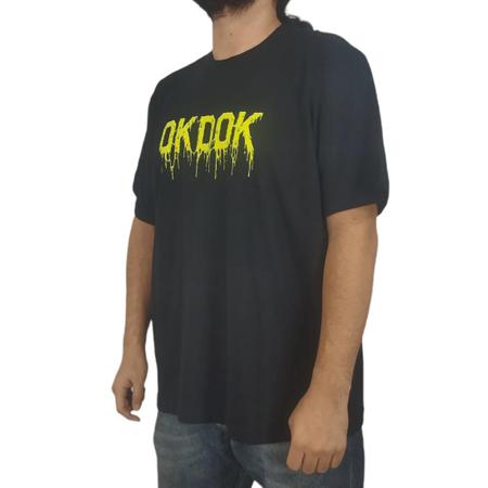 Imagem de Camiseta Okdok Green Trash Preta - Masculina