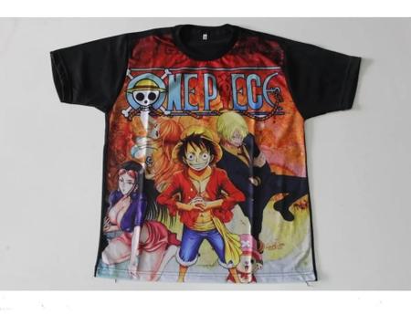 Camiseta One Piece Personagens Luffy Robin Nami Sanji Blusa Adulto Unissex  Anime A147 BM - Animes - Camiseta Feminina - Magazine Luiza