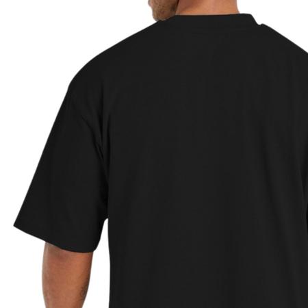 Imagem de Camiseta Oversized para Academia Streetwear, Gola Redonda, Ideal para Esportes Corvo