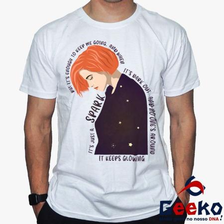 Imagem de Camiseta Paramore 100% Algodão Hayley Williams Geeko