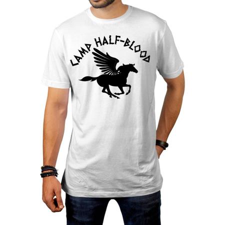 Camiseta Camp Half Blood Acampamento Meio-Sangue Percy Jackson