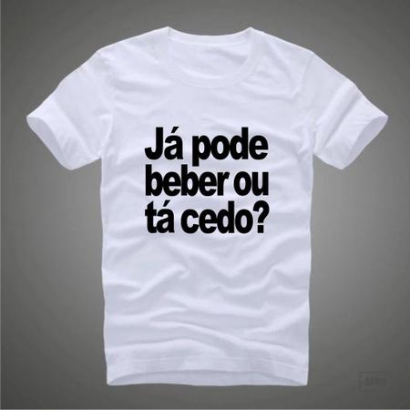 Imagem de Camiseta Personalizada Frases 'Já pode beber...' Carnaval