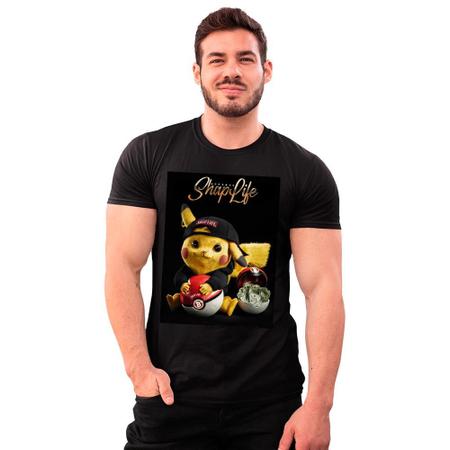 Camiseta Pikachu Pokebola Dinheiro Money Pokemon Fofo Cute - Shap Life -  Camiseta Feminina - Magazine Luiza