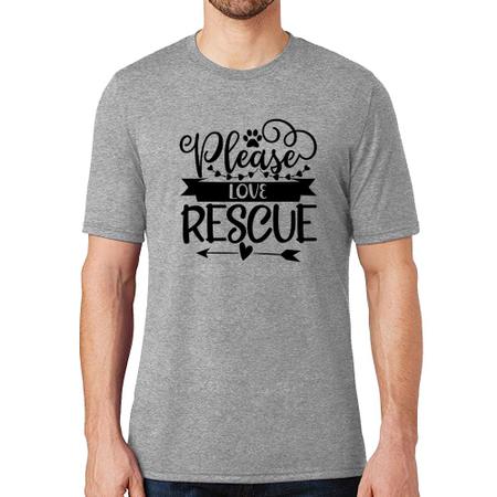 Imagem de Camiseta Please Love Rescue - Foca na Moda