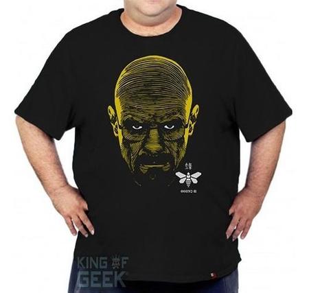 Imagem de Camiseta Plus Size Heisenberg Breaking Bad Camisa Geek Série
