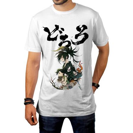 Camiseta Personagens Dororo Anime Estampas Lançamento Promoção