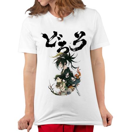 Camiseta Personagens Dororo Anime Estampas Lançamento Promoção